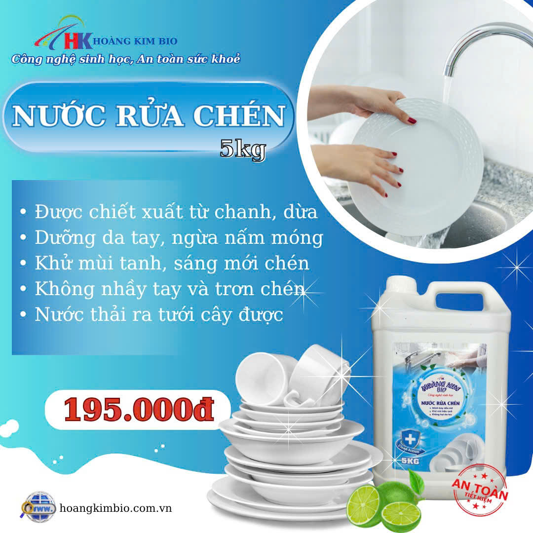 Nước rửa chén 5Kg