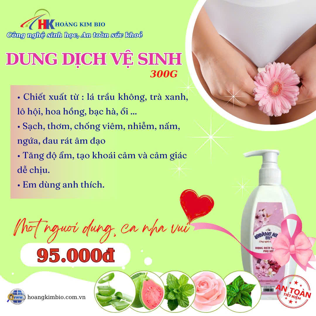 Dung dịch vệ sinh 300G