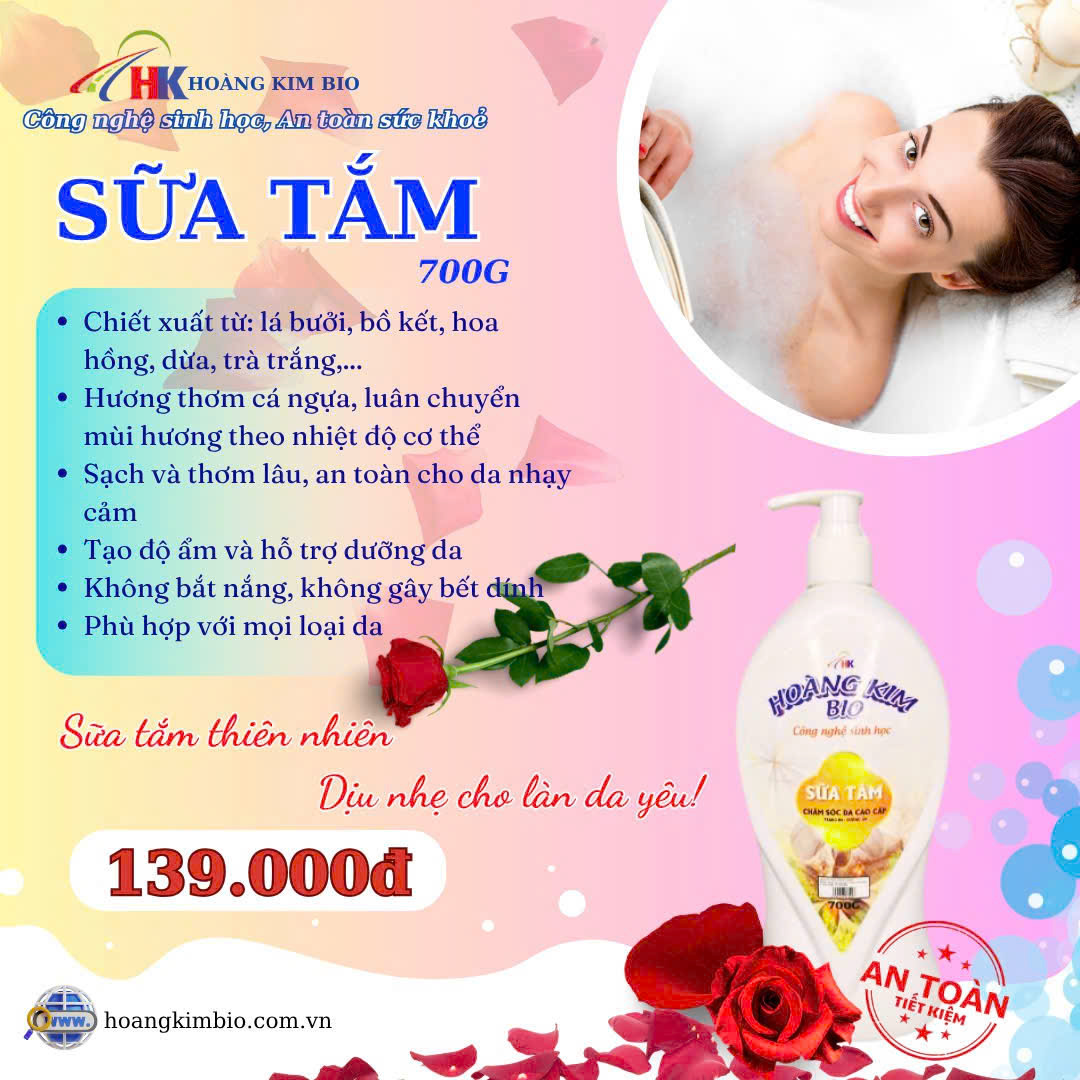 Sữa tắm 700G